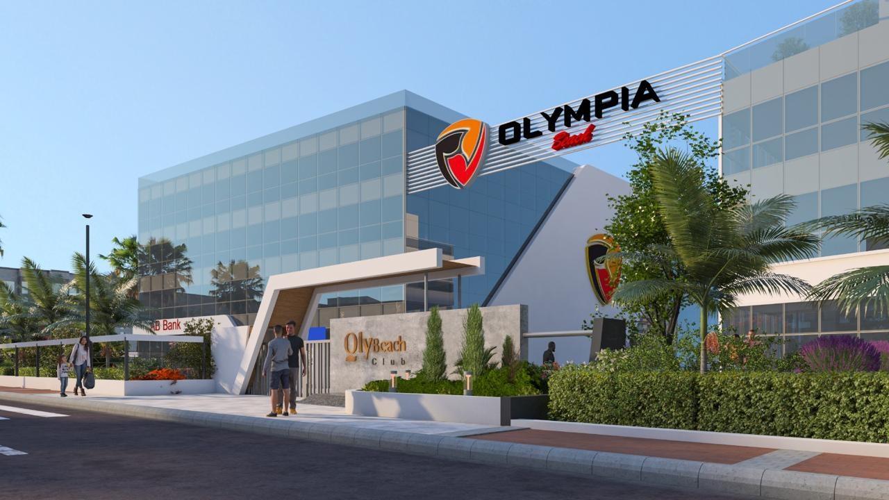 Olympia Beach main gate render